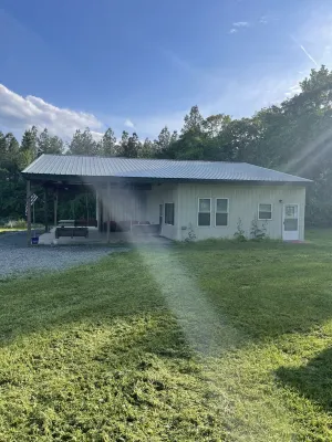 Cozy retreat with lots of room for outdoor activities.