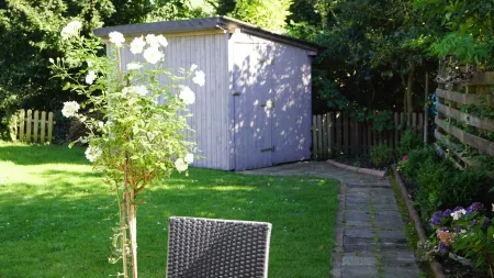 North Sea coast, charming house with fireplace, winter garden, beach chair, new: sauna