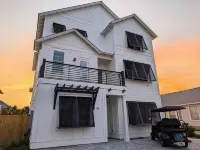 Golf Cart+Chair Srvc-Blue Barracuda-Roof Balcony+8 Kings+Pool+Hot Tub+Pool Table