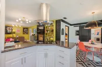 Colorful, Design-Inspired Home with In-Ground Pool Near Cowboys Stadium