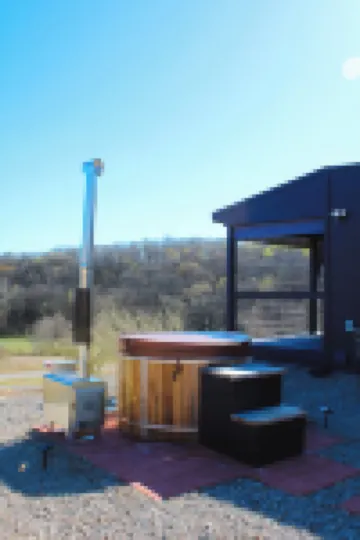 Unique Waterfront Nature Cabin Hot Tub Sauna 3 mi from Hocking Hills St Pk