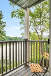 Beautiful 1-bedroom condo downtown with fitness room, river view, and a POOL!
