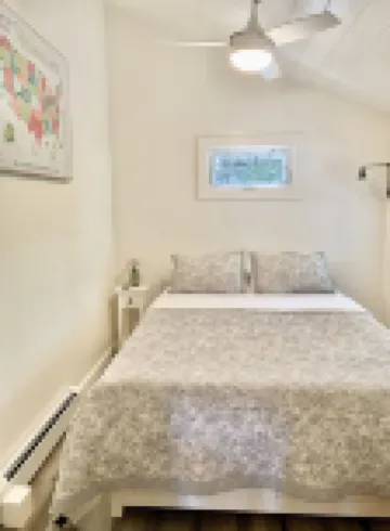 Lakeview retreat with beach access. Stylish home just steps from Deep Run Beach.