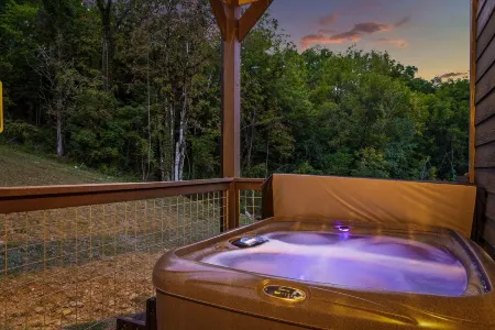 Brand new cabin with hot tub close to Dollywood! Отели рядом с достопримечательностью «Зоопарк Рейнфорест Адвенчерс»