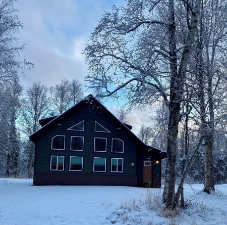 Brand-new Alaskan custom home awaits you in the heart of Hatcher Pass!