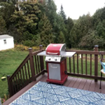 Country setting. Two miles from downtown Petoskey.