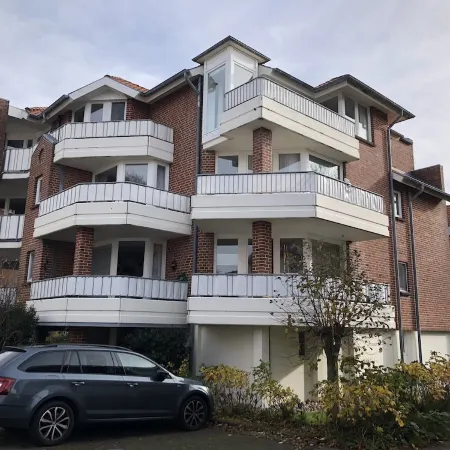 Close to the center and cozy apartment with balcony in Bad / Sankt-Peter Ording