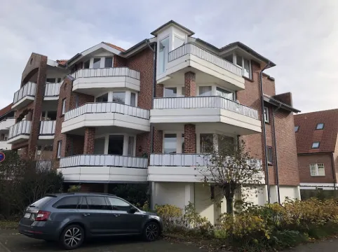 Close to the center and cozy apartment with balcony in Bad / Sankt-Peter Ording