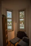 Modern apartment with a view of the salt works
