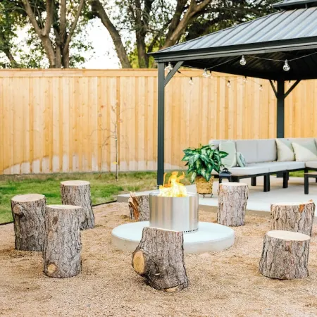 Modern & Serene Home in Midland - Fast WiFi, King Beds, RO, Gazebo, & Firepit