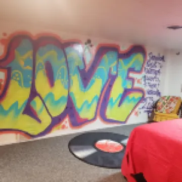 A Groovy Blast from the 70's Awaits in This Retro Guest House .Pet Friendly