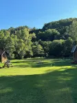 Serenity cabin at Crooked Creek Hotels near Whispering Winds Winery
