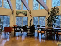 Osseo Lake Lodge  Unique Octagon Home with Sunset Views & Private Waterfront