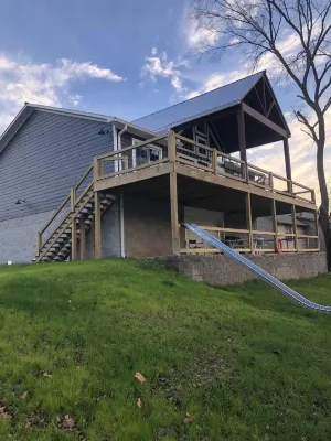 Spectacular Cabin on the White River! We Decorate for Christmas!