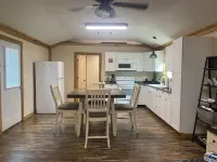One bedroom with lake view.
