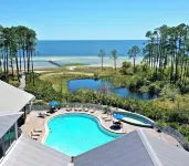 Resort-style pool, private beach, water view!