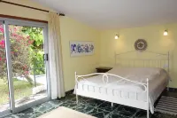 Comfortable home with a beautiful blooming garden and a view of the Atlantic