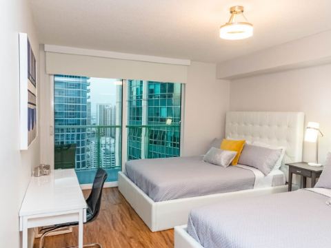 Top Stay Miami - Blue@Brickell w/ Balcony & Parking