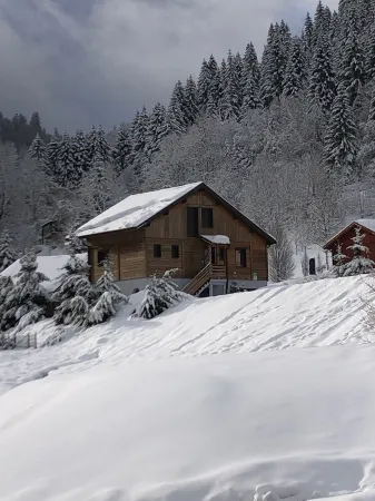 CHALET NEAR THE TRACKS AND LAKE GERARDMER Отели рядом с достопримечательностью «Camping Verte Vallée : dans les Vosges proche Gérardmer avec piscine et gîtes»