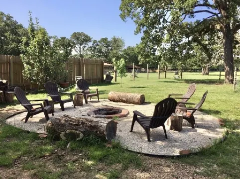 SweetChick Farmhouse, slight country feel with close city convenience.