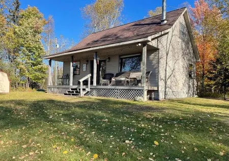 3-bedroom house on Trout Lake.  Centrally located near all the UP has to offer!