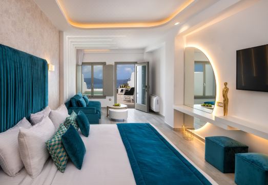 산토리니 이메로비글리의 아름다운 전경