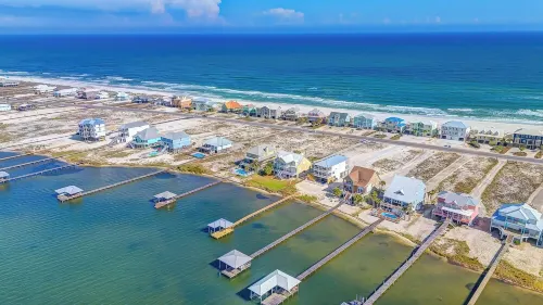 Lux 6BR, Lagoon Front, Private Heated Pool, Gulf Views, Boat Dock, Walk To Beach - Private Pool