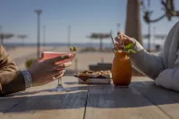 Hôtel Côté Sable - ビーチサイド