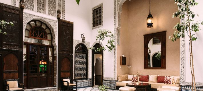 Riad Maison Bleue and Spa Hotele w: Fes