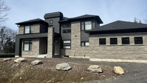 莫斯科卡湖景現代小屋