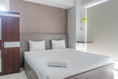 Minimalist Modern Studio Room Apartment at Taman Melati Hotels in Mulyorejo Subdistrict