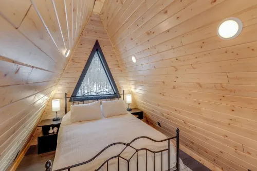 Tiny Home-A Frame-Cold Plunge-Fire Pit-Seclusion