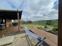 Cozy comfort, spectacular view, central South Gippsland location!! Sleeps 12!
