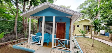 Bak a Yaad Caribbean Blue Cottage