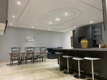 Luxury villa with private pool not overlooked. Отели в г. Ain Chqef