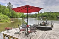 Lakefront Sparta Home Fire Pit, Dock and Kayak - 3-Star