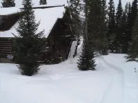 Cozy private cabin with hot tub, and ski in and out