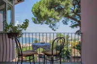 Panoramic old renovated mansion with a breathtaking view