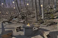Game Room, Hot Tub, Pet-Friendly, Fire-pit, Views on 3-Acres in Seven Devils