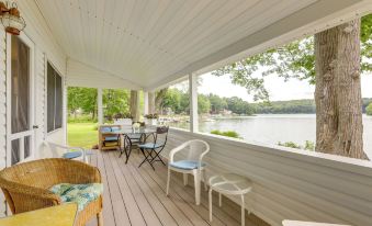 Lakefront Cottage w/ Covered Porch & Dock!