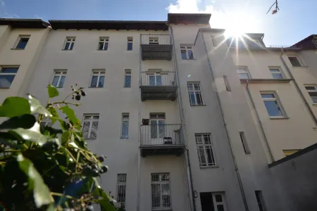 Feel-good island in the old town Отели в г. Цайц