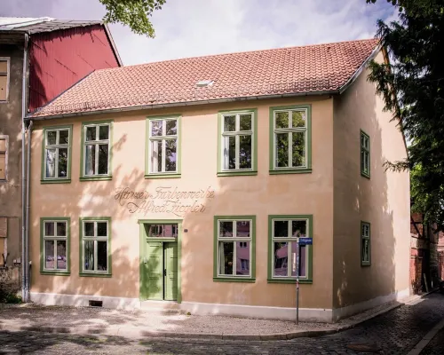Stylish accommodation in a monument in the heart of Halberstadt's old town Hotels in Halberstadt