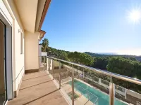 Beautiful villa with terrace near beach