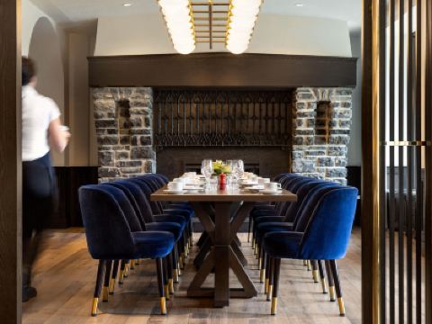 レストラン フェアモント バンフ スプリングスの写真