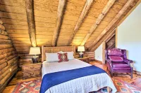 Cozy Log Cabin Getaway w/ Fire Pit + 3 Acres!