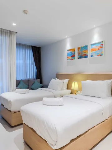 รูปภาพของโอเชียนบรีซ 1 ห้องนอน ห่างจากทะเลไม่กี่ก้าว ซี244