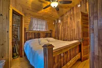 Scenic Log Cabin with Fire Pit and Stocked Creek! - Homestays