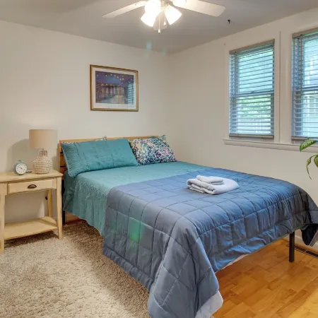 Walk to Beach: Charming Maryland Home w/ Yard! Отели в г. Калверт