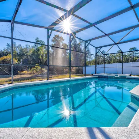 12 min to Disney Movie Theater Pool In-ground spa