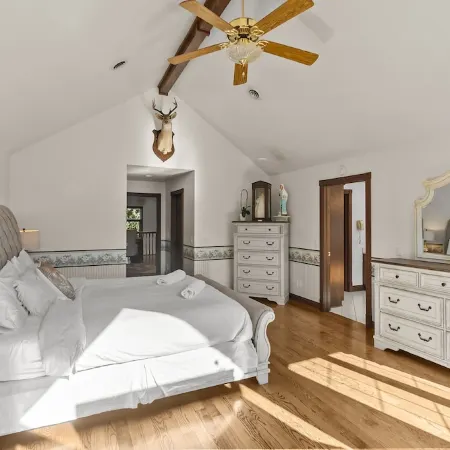 10,000 Sq. Ft. Home on 15 hunting acres with an in-door pool and sauna